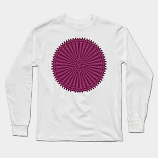 Reaction Diffusion Ornament (Purple Pink) Long Sleeve T-Shirt